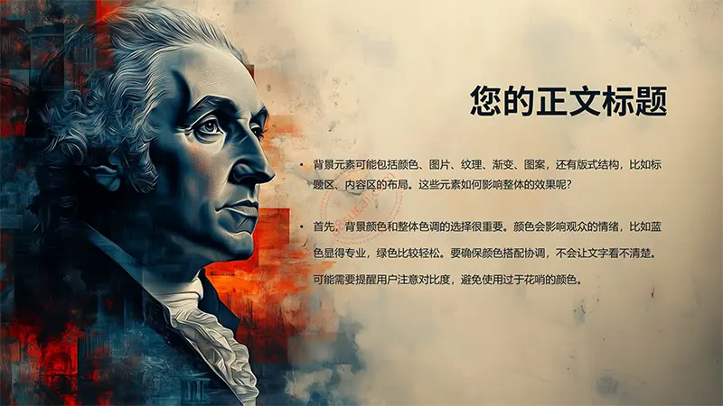 领导人物向领导力和传统致敬PPT背景免费PPT下载