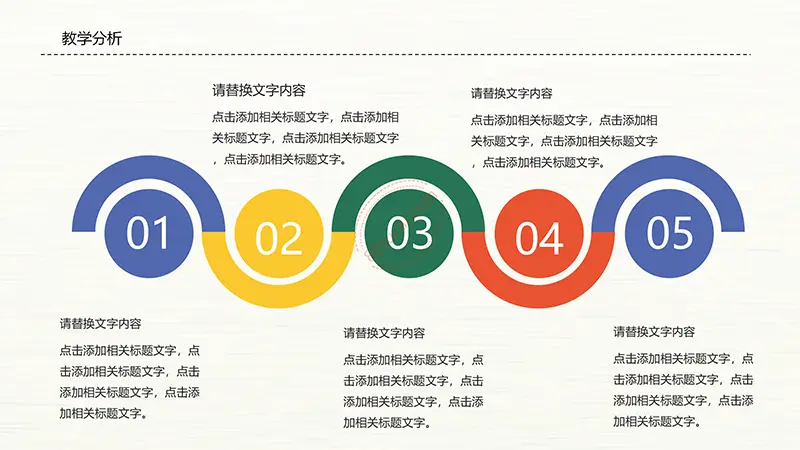 动漫风教师说课PPT模板免费PPT下载