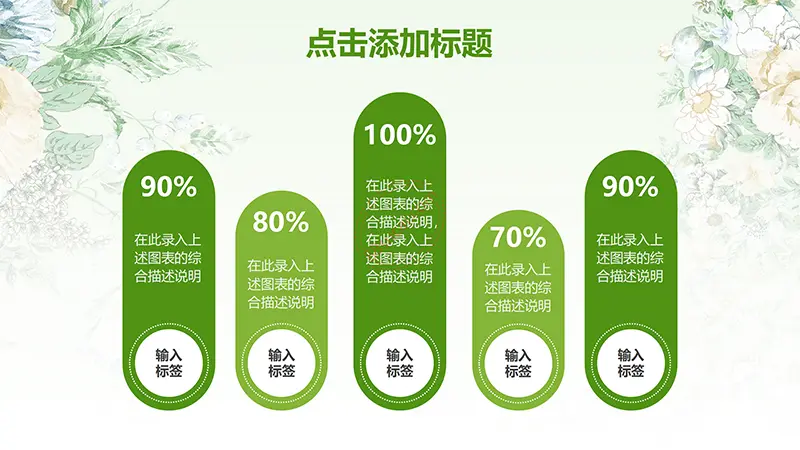 绿色教师说课模板教学课件PPT模版免费下载