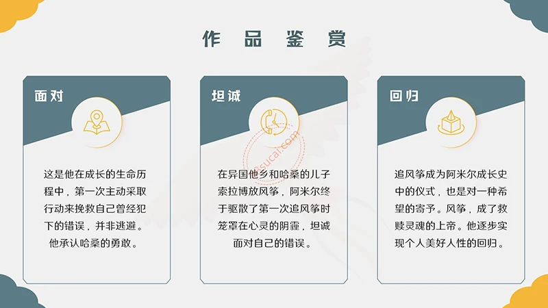 世界名著《追风筝的人》阅读分享PPT演示模板PPT模板免费下载免费PPT