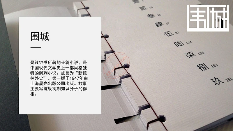 钱钟书《围城》读书分享PPT免费下载免费PPT