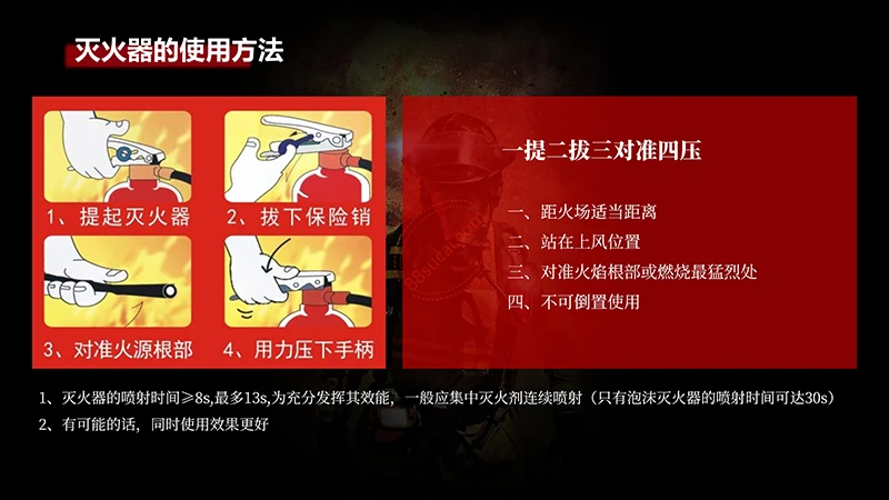 消防安全培训及应急演练主题教育课件免费下载免费PPT