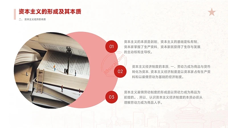 马克思主义原理课题讲解PPT演示模板免费下载免费PPT