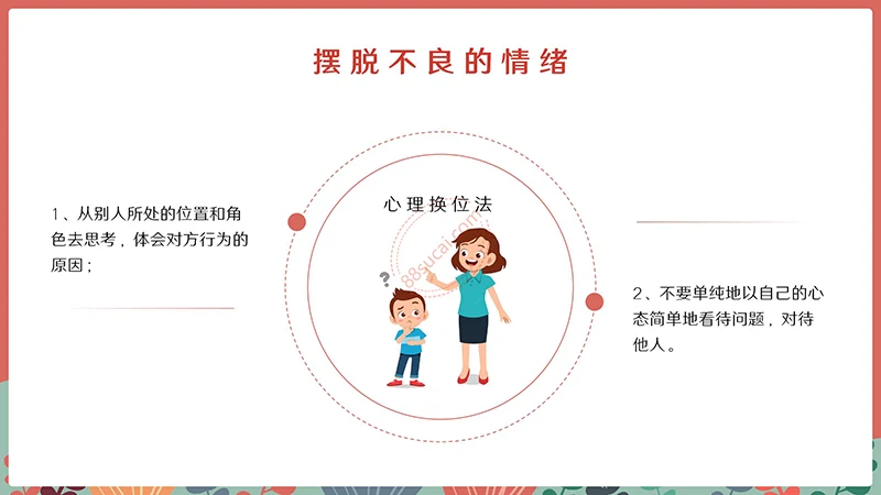 幼儿园中小学心理健康情绪管理主题班会ppt模板免费下载免费PPT