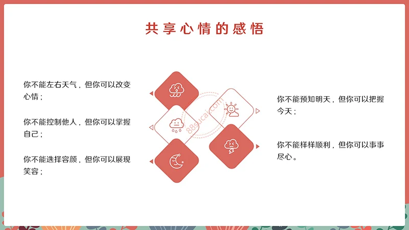 幼儿园中小学心理健康情绪管理主题班会ppt模板免费下载免费PPT