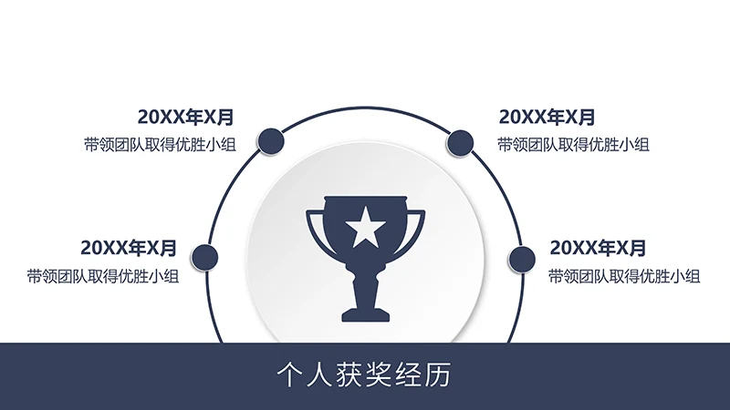 商务风个人简历PPT演示模板免费下载免费PPT