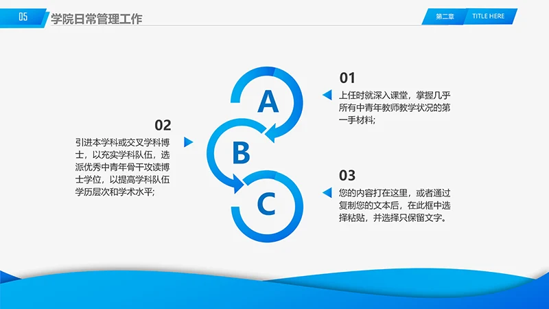 医院工作述职报告ppt演示文稿免费下载免费PPT