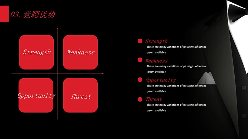 黑色商务竞聘述职报告模板ppt模板免费下载免费PPT