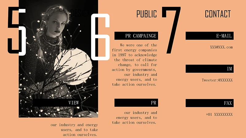 国外风个人简历ppt模板免费下载免费PPT