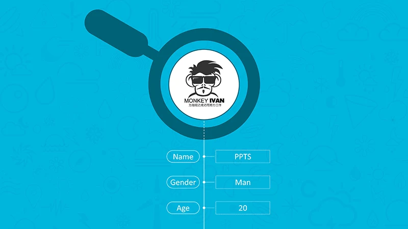 蓝色个人简历ppt模板免费下载免费PPT