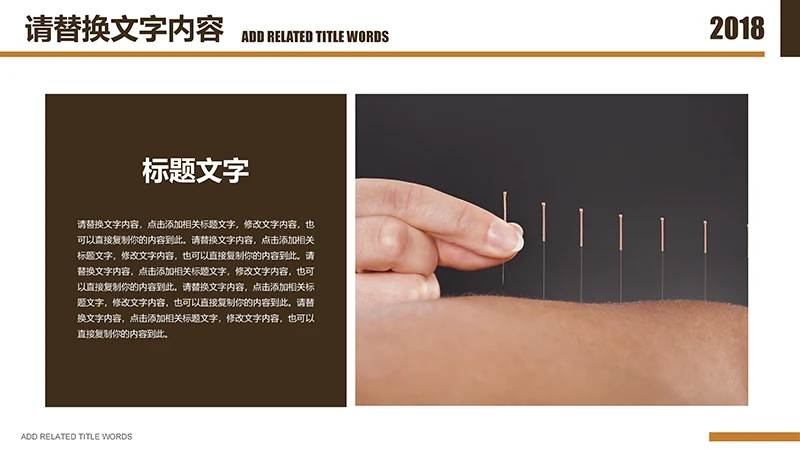 传统医学中医针灸ppt模板免费下载免费PPT