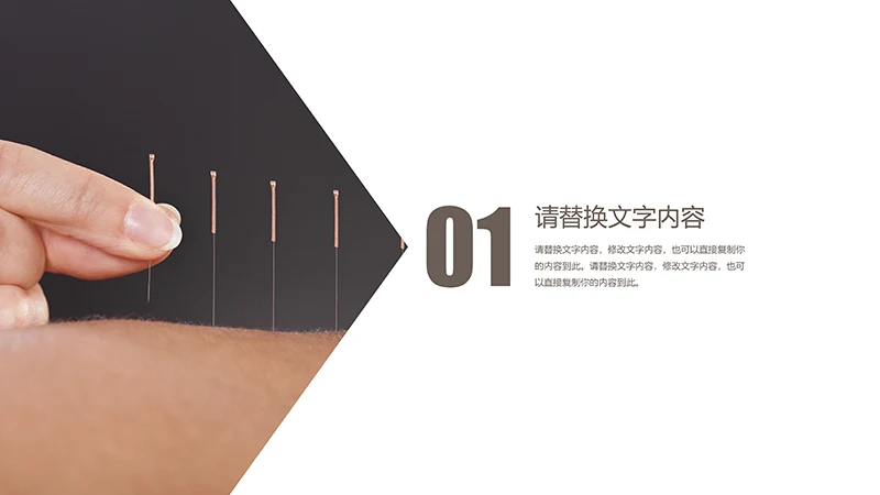 传统医学中医针灸ppt模板免费下载免费PPT