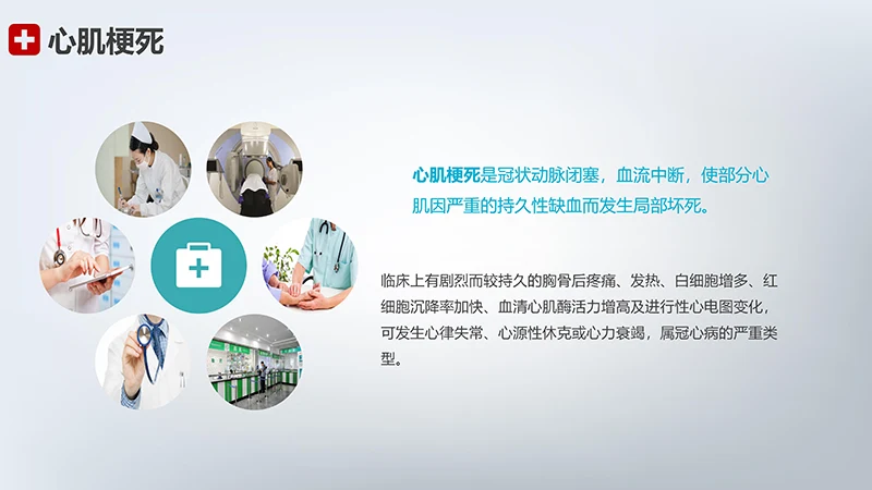 急性心梗护理查房ppt模板免费下载免费PPT