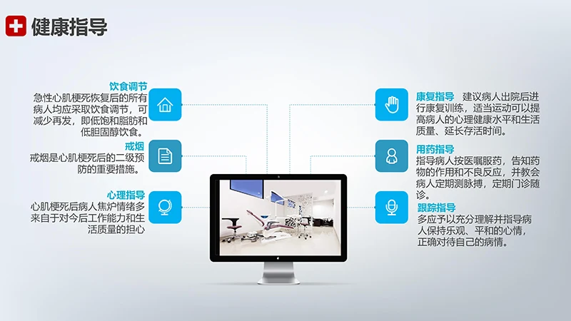 急性心梗护理查房ppt模板免费下载免费PPT