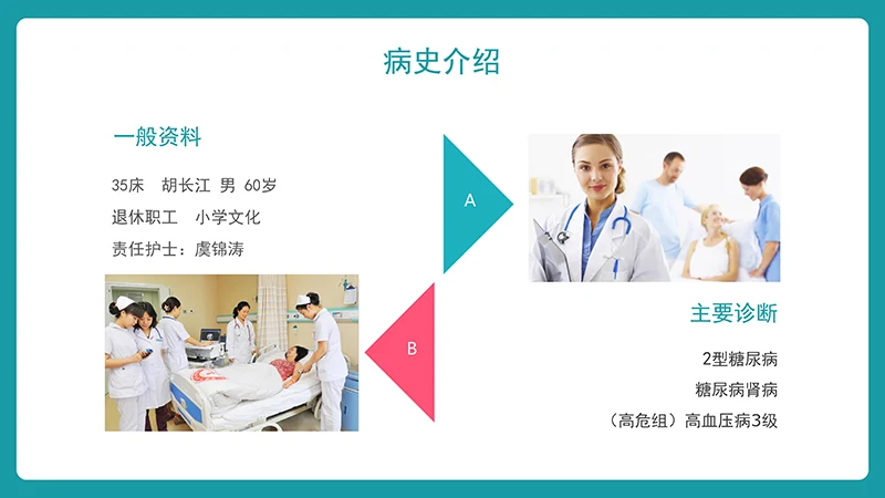 糖尿病护理查房ppt演示文档免费下载免费PPT