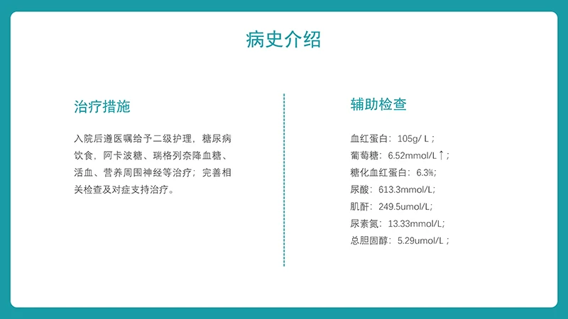 糖尿病护理查房ppt演示文档免费下载免费PPT
