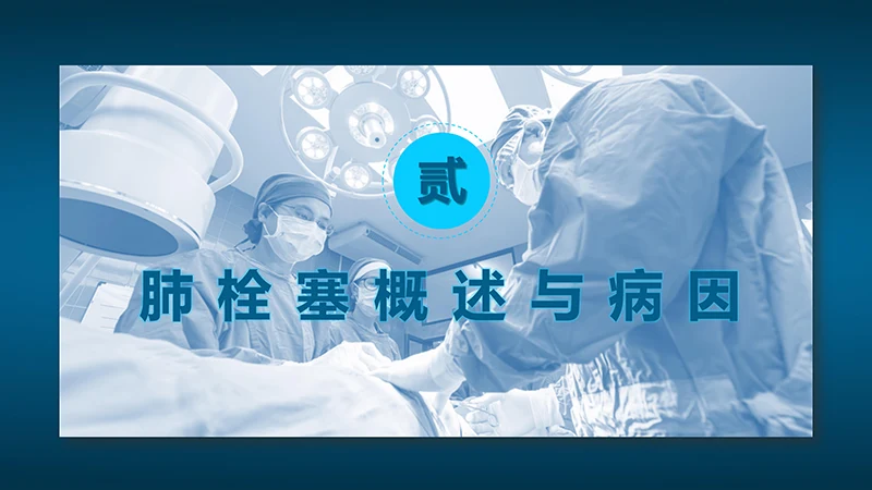 肺栓塞病人的护理心内科护理查房ppt演示文档免费下载免费PPT