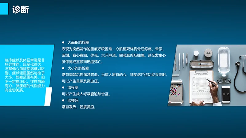 肺栓塞病人的护理心内科护理查房ppt演示文档免费下载免费PPT