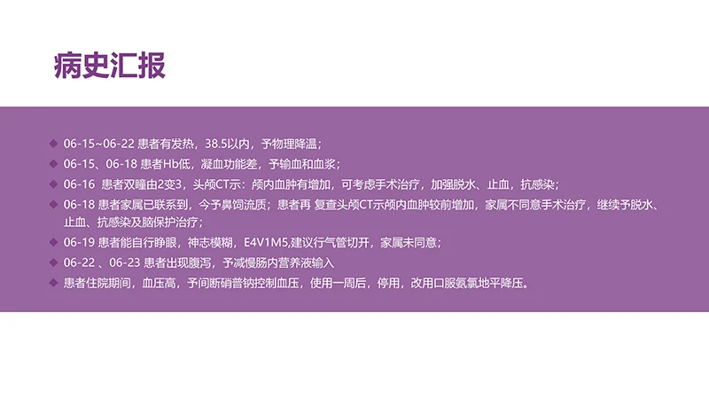 颅脑外伤护理查房ppt演示文档免费下载免费PPT